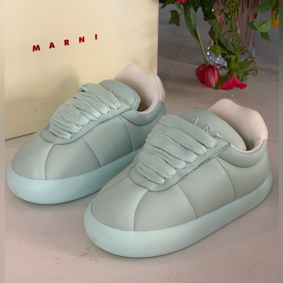 Marni BigFoot 2.0 Sneaker 'Mineral Ice' NWT ~ SIZE 37